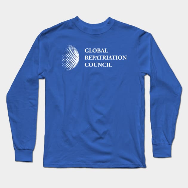 Global Repatriation Council Long Sleeve T-Shirt by iannorrisart